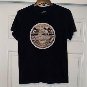 Vans Black Surfing Graphic Tee